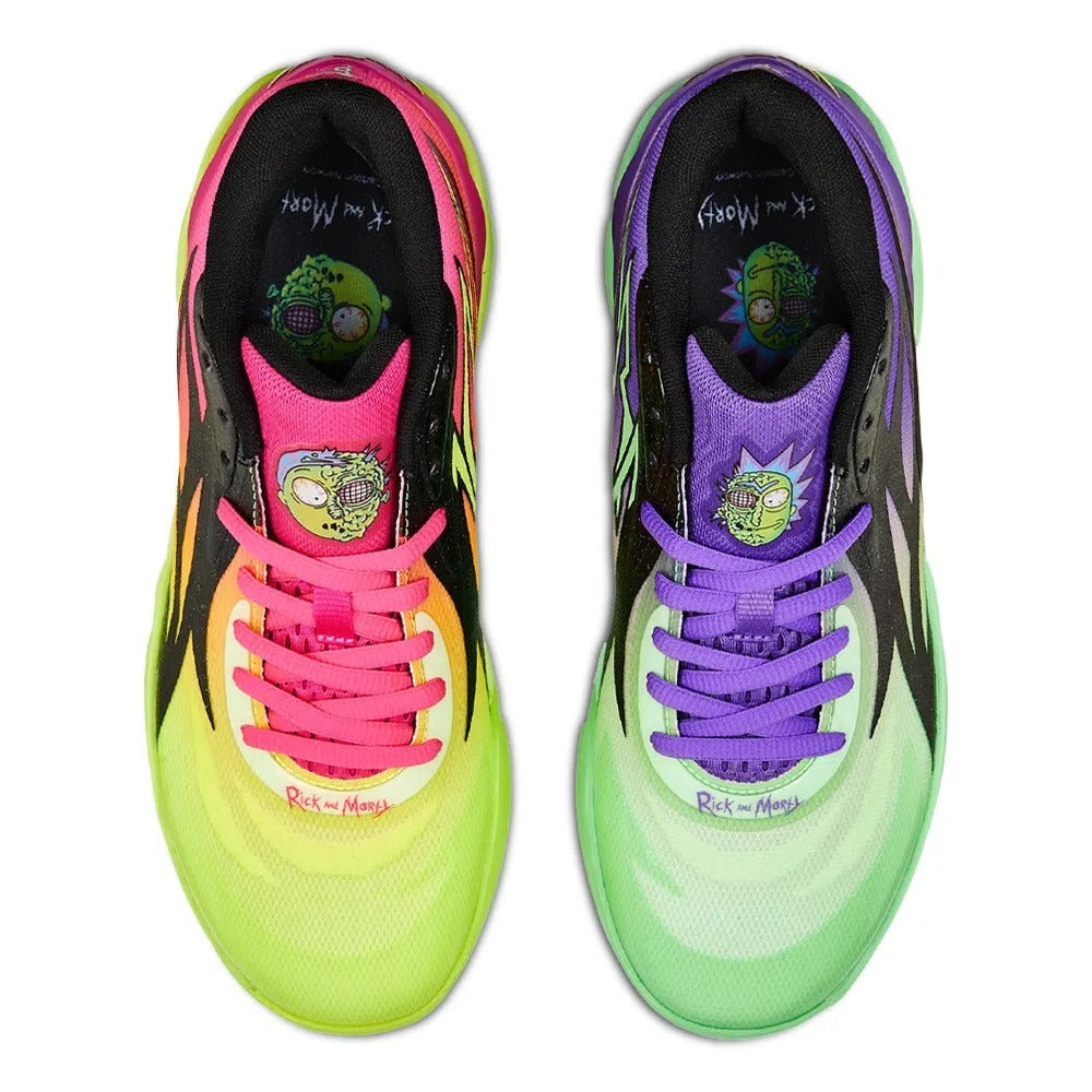 TÊNIS PUMA LAMELO BALL MB.02 X RICK AND MORTY "ADVENTURES"