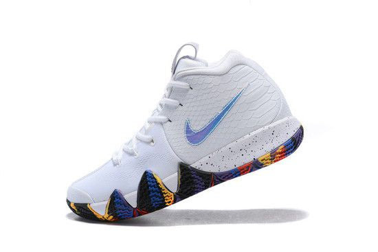 TÊNIS NIKE KYRIE 4 NCAA - BRANCO/MULTI CORES