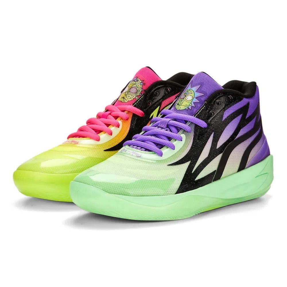TÊNIS PUMA LAMELO BALL MB.02 X RICK AND MORTY "ADVENTURES"